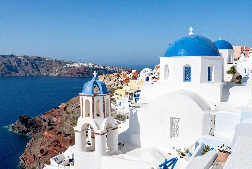 Santorini Reise